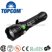 high power led red green signal flashlight